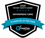 #1 in Louisiana for Orthopedic Patient Safety