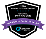 Top 10% in Nation for Overall Surgical Care Excellence