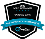 Top 10% in Nation for Cardiac Care Patient Safety